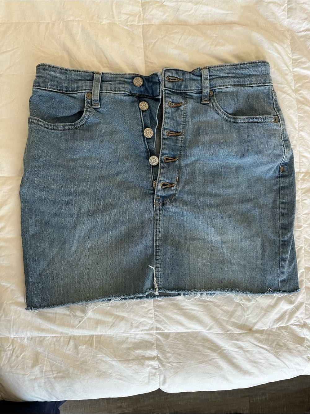 Banana Republic Light Blue Denim Skirt
